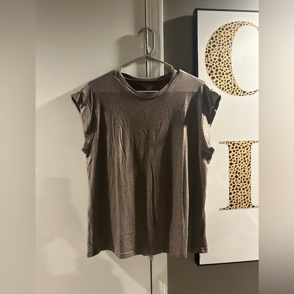 Brown Batwing Shirt